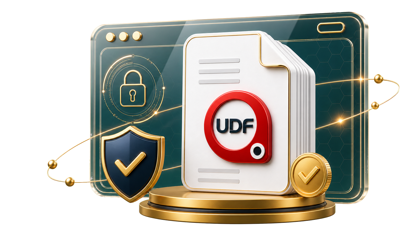 Word ve PDF dosyalarından UDF dosyasına dönüşüm görseli